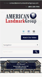 Mobile Screenshot of americanlandmarkgroup.com